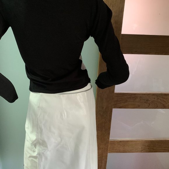 Vitae small summer knit top black and white - Picture 3 of 4